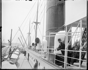 Deck of liner SS Campania