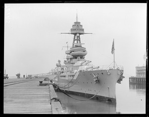 USS Texas here in Boston at South Boston dock, Boston