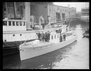 WW Lufkin new Customs Patrol boat - Boston, Mass.