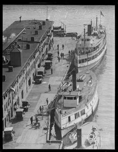 SS Nahant and SS King Philip at T-Wharf