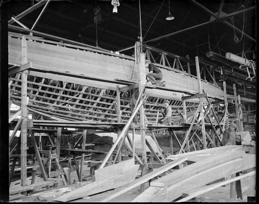 Building boats - Lawley's at Germantown Quincy