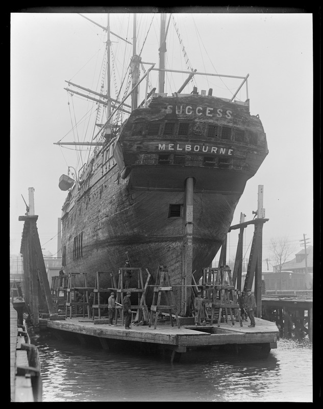 Convict ship Success at Chelsea Yard - Digital Commonwealth