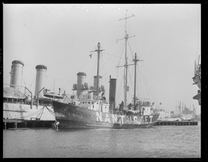 Nantucket lightship in Navy Yard