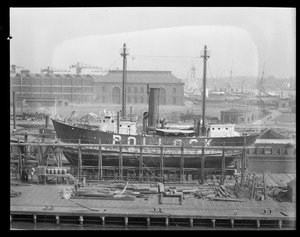 Lightship Pollock Rip at Navy Yard, Boston