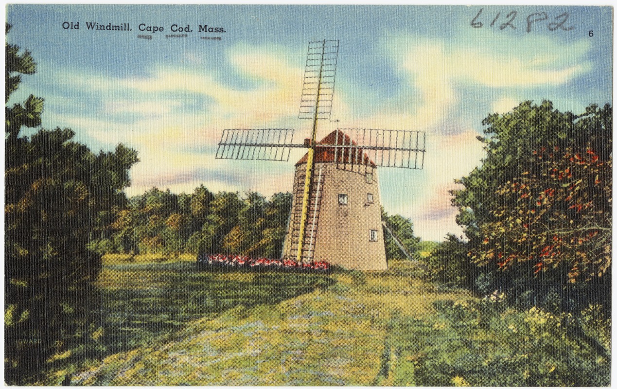 Old Windmill, Cape Cod, Mass.
