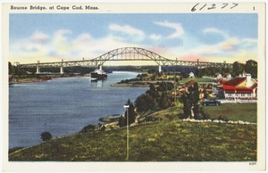 Bourne Bridge, at Cape Cod, Mass.