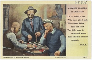 Checker Players of Cape Cod