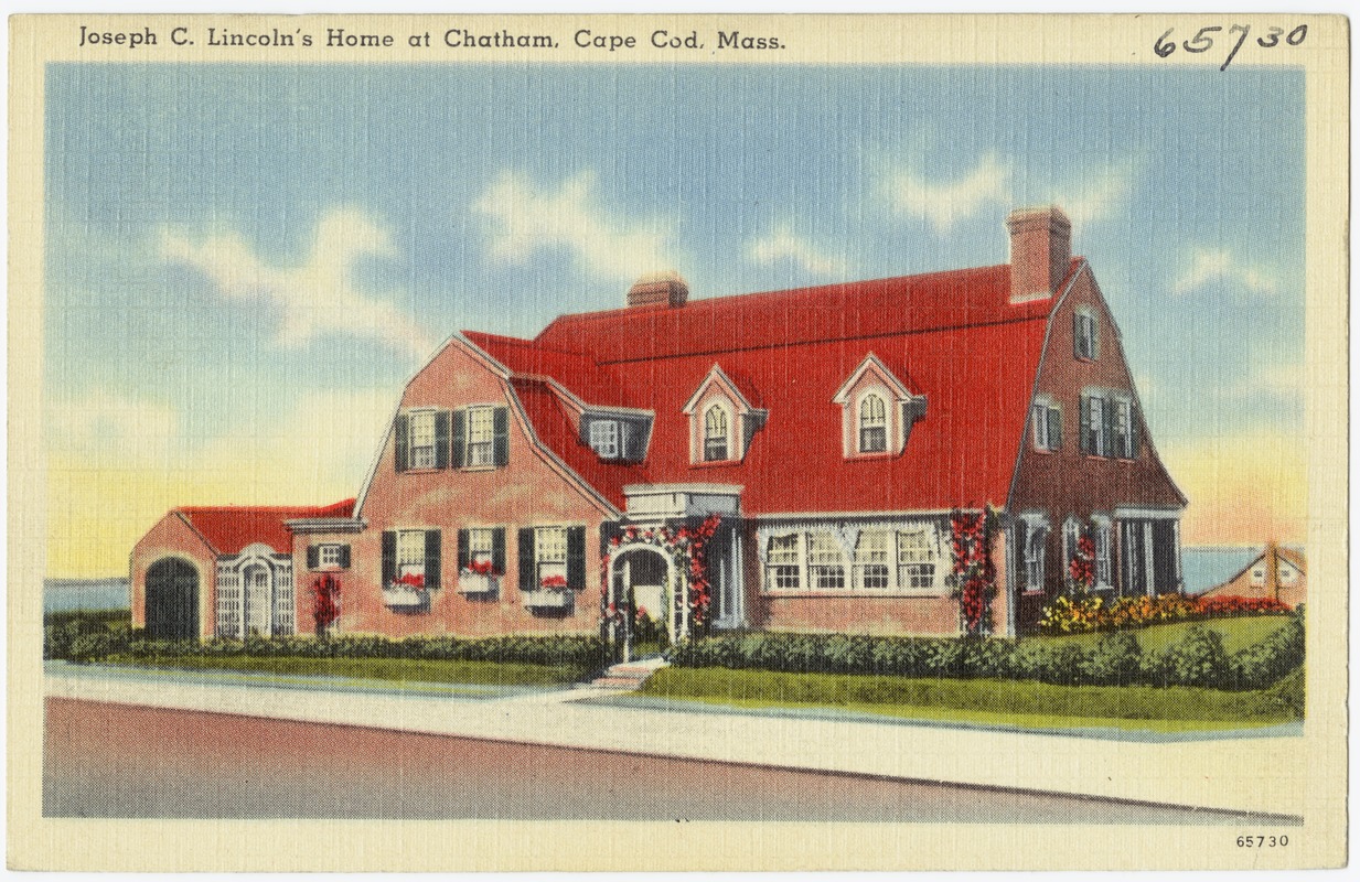 Joseph C. Lincoln's Home at Chatham, Cape Cod, Mass.