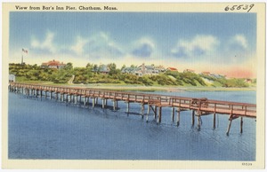 View from Bar's Inn Pier, Chatham, Mass.
