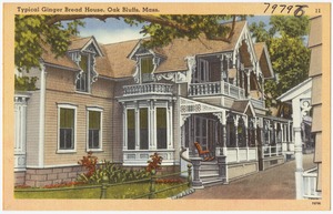Typical Ginger Bread House, Oak Bluffs, Mass.