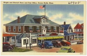Wright and Starratt Store and post office, Ocean Bluffs, Mass.