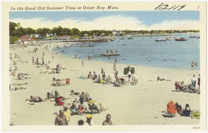 In the good old summer time at Onset Bay, Mass.