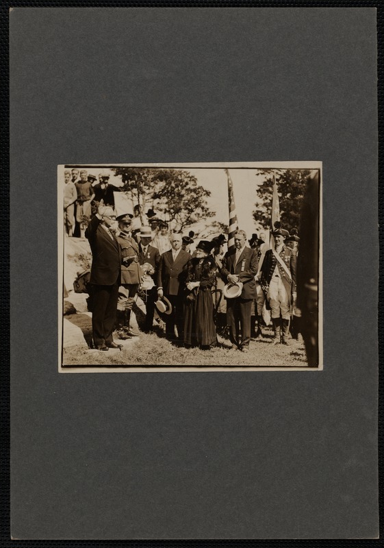 Dedication Ceremony at Fort Rock