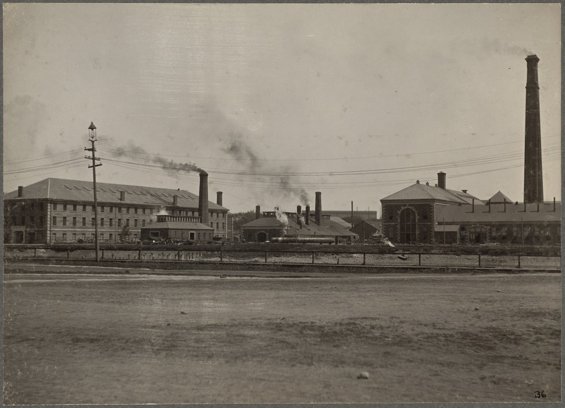 Charlestown Navy Yard. Shop, 1898