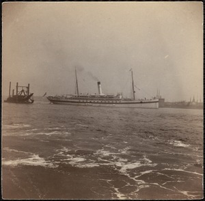 U.S. hospital ship "Solace," Boston Harbor