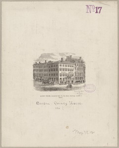 Quincy House, remodeled from the first stone dwellings erected in Boston