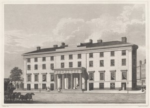 View of Tremont House, Boston