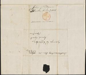 John G. Deane to George Coffin, 15 January 1835