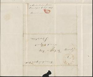 Archibald Jones to George Coffin, 1 September 1841