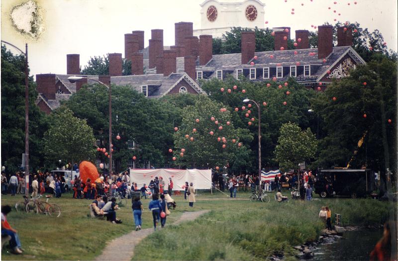 Balloons Launching at River Festival