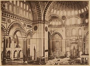 Interieur de la mosquée Suléymanie