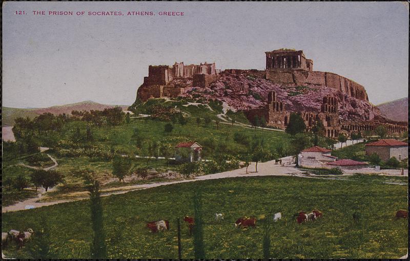 The prison of Socrates, Athens, Greece