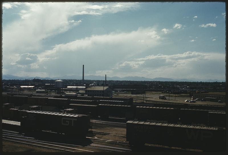 Railroad yard, Denver