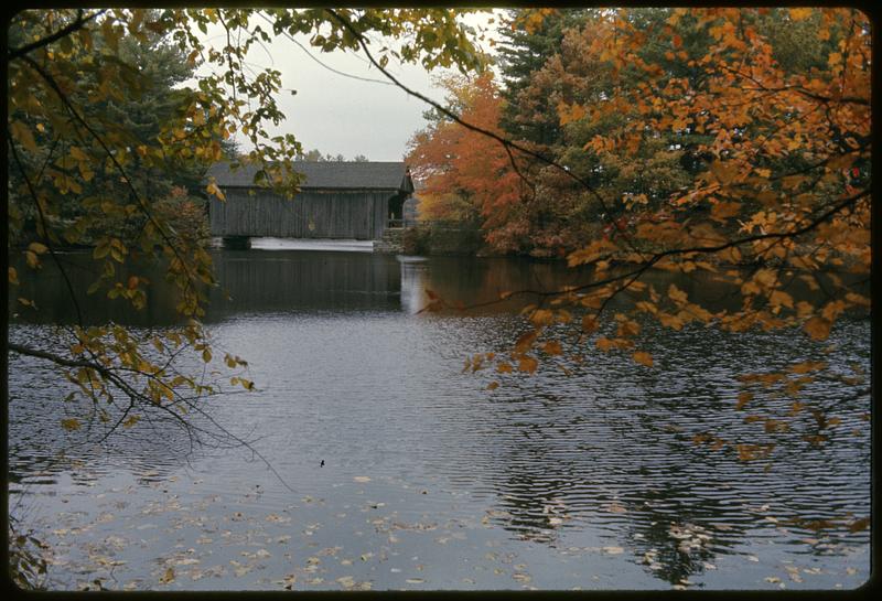 Covered bridge, Old Sturbridge Village, Sturbridge, Massachusetts