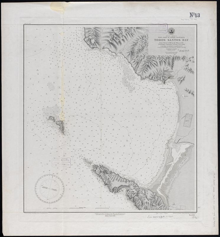 North America, west coast of lower California, Todos Santos Bay