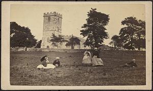 Unidentified group of men and women