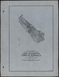 Land Utilization Town of Hopedale