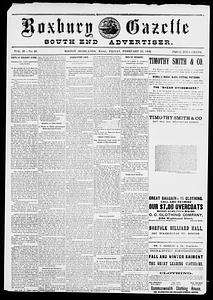 Roxbury Gazette and South End Advertiser, February 12, 1892