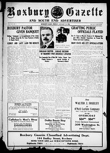 Roxbury Gazette and South End Advertiser, January 22, 1926