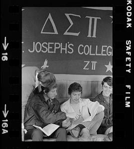 St. Joseph's College fraternity meeting, Standish, Maine