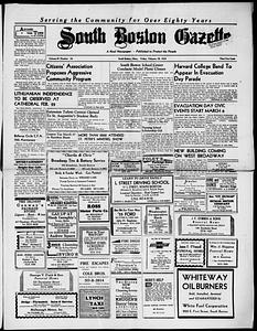 South Boston Gazette, February 18, 1955