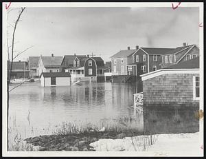 Sand Hill section of Scituate. Weather Storm