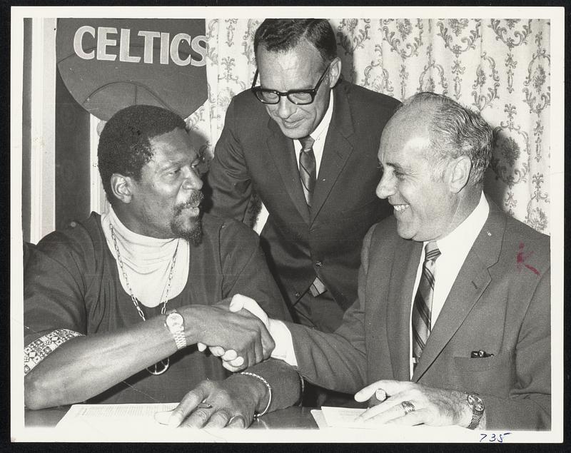 Sports File. Bill Russell.