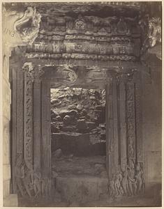 Doorway of the shrine of the Durga Temple, Aihole, Bijapur District