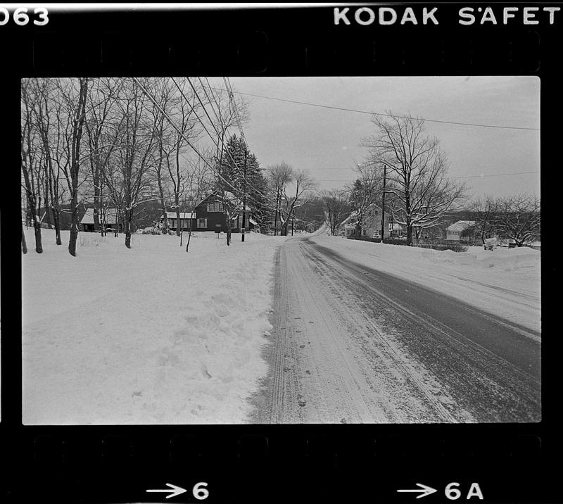 Snow scene, Winter Street