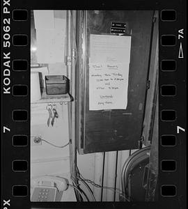 Control room, Salem Jail