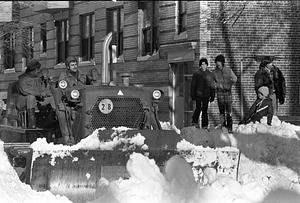 Blizzard of 78 bulldozer