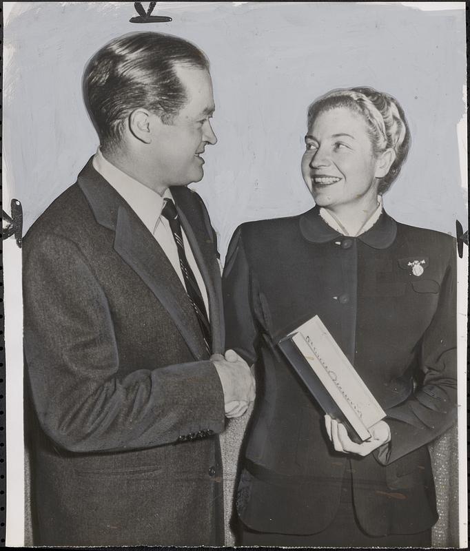 Founder of "Girls Town" honored on Bob Hope Show