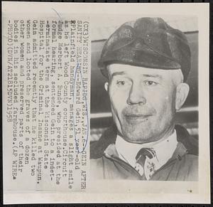 Gein after sanity hearing