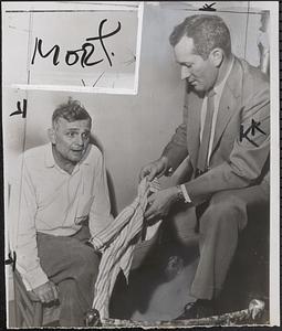 Thurman Priest with Sheriff Vernon Smith