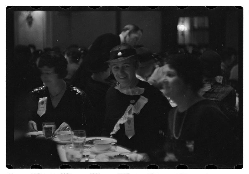 Mrs. Cecil R. Nickolls, at Youth Conference - Hotel Statler