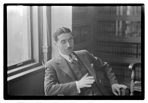 Leo Schwartz, legal advisor to Police Commissioner E.C. Hultman at headquarters