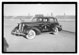 Boston Police Safety Education car