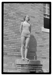 Woman in a swimsuit