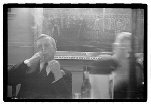 Gov. Ely reception, Rev. Mr. Lang