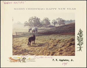 Merry Christmas. Happy New Year. F. R. Appleton, Jr.